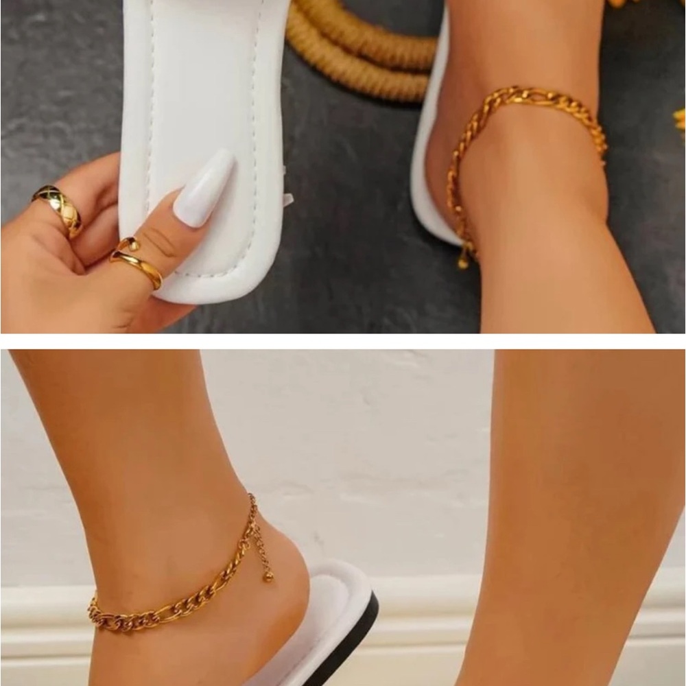 White Sandals Detail